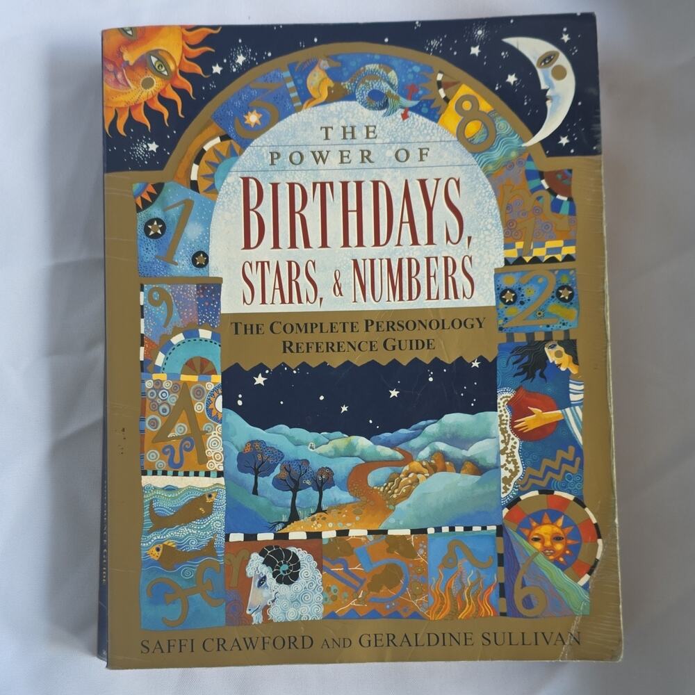 Saffi Crawford & Geraldine Sullivan Power of Birthdays Stars & Numbers HC DJ
